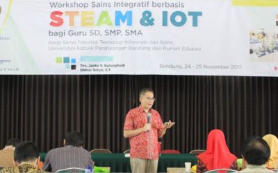 Workshop Sains Integratif berbasis STEAM & IOT