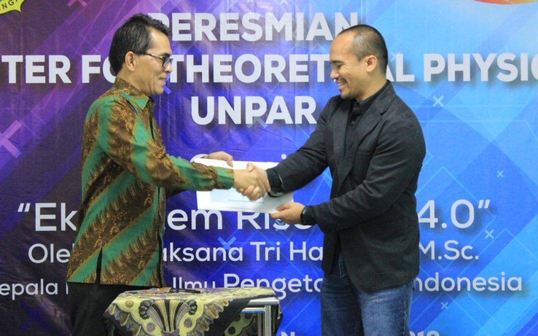 Peresmian Pusat Studi Fisika Teori (Center for Theoretical Physics)