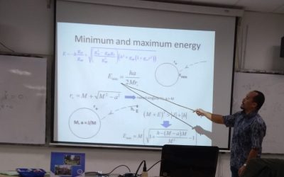 Kolokium tentang Lubang Hitam di Jurusan Astronomi ITB oleh Dosen Fisika UNPAR