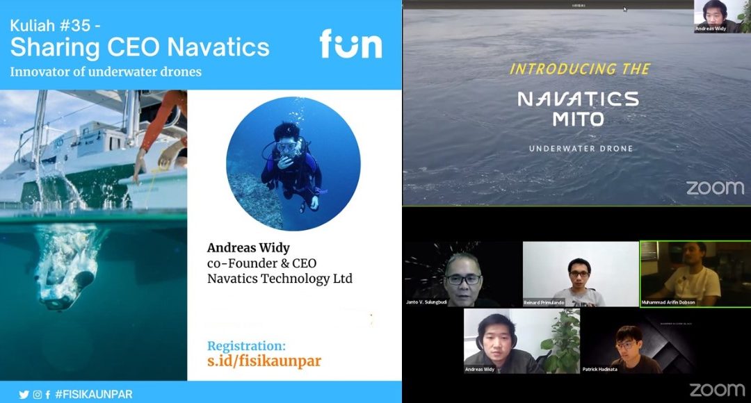 Kuliah #35 – Deep Learning untuk Fisikawan: Sharing CEO Navatics