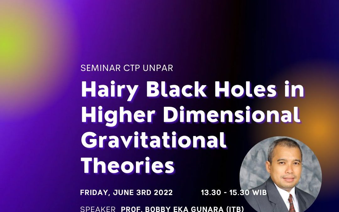Seminar CTP UNPAR: Hairy Black Holes in Higher Dimensional Gravitational Theories