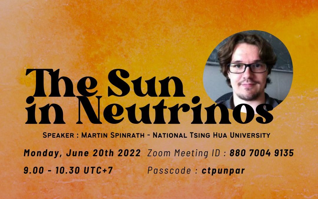 Seminar CTP UNPAR: The Sun In Neutrinos