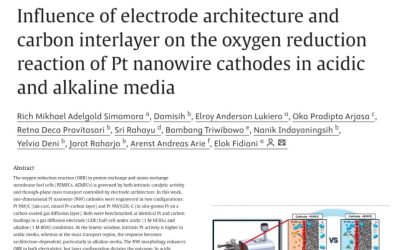 Menelisik Performa Katoda Pt Nanowire untuk Fuel Cell: Kiprah Mahasiswa Fisika UNPAR dalam Riset Bereputasi Internasional Q1